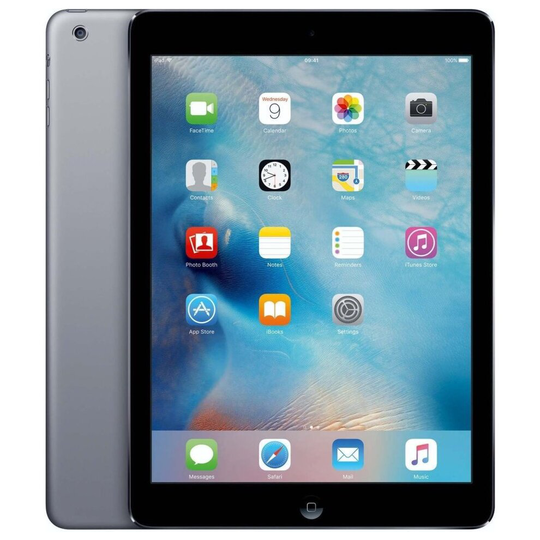 (Black) Apple iPad Air 32GB A1474 (9.7in ) Black / White