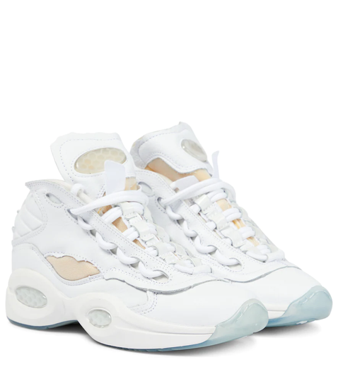 x Reebok Question Mid leather sneakers