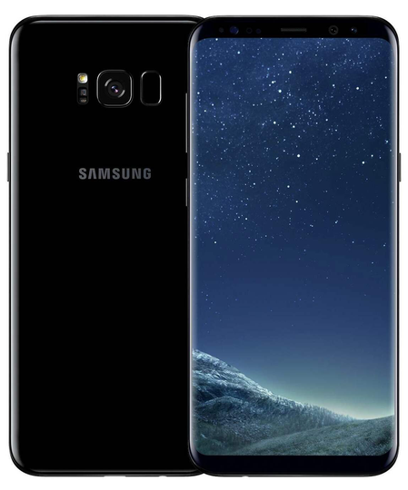 SIM Free Refurbished Samsung S8 Plus 64GB Mobile Phone Black