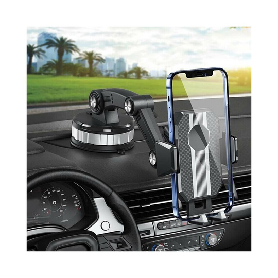 360° Rotatable In Car Suction Phone Holder Dashboard Windscreen Mount