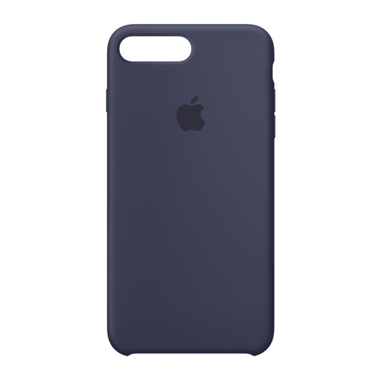 Genuine Apple Silicone Case Back Cover for iPhone 8+/7+/6S+/8+ - Midnight Blue (MQOY2ZM/A)