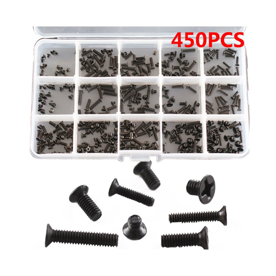 450pcs Universal Laptop Screws Repair Set for HP Dell Lenovo Toshiba SAMSUNG IBM