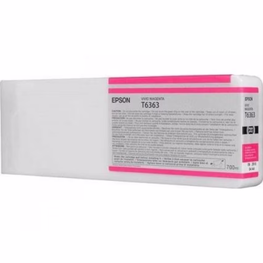 Epson C13T636300 WT7900 Magenta UltraChrome HDR 700ml Ink Cartridge