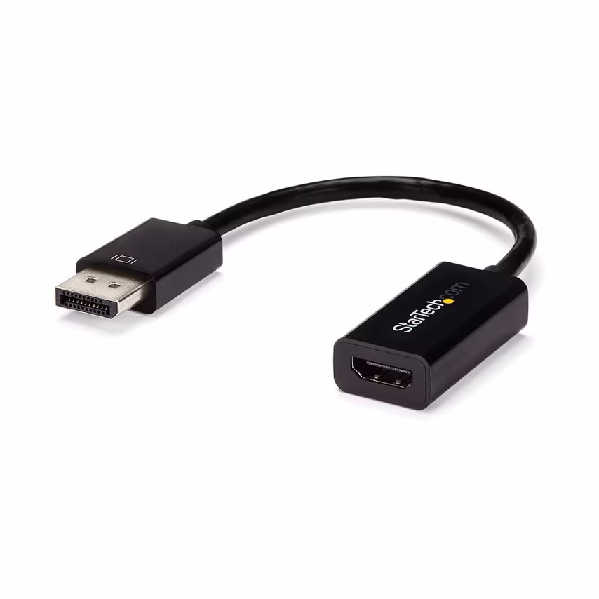 StarTech.com DisplayPort to HDMI 4K Audio/Video Converter DP 1.2 to HDMI Active