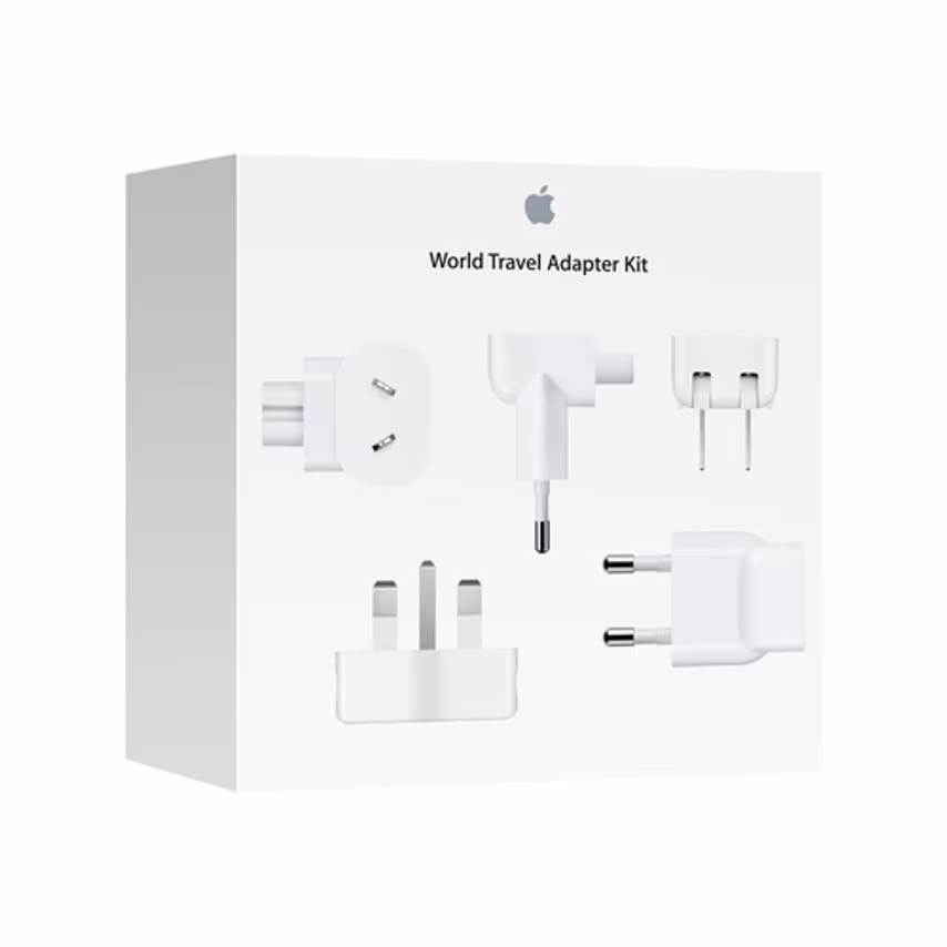 Apple iPhone IOS Accessories Travel Adapter Kit AC Plugs