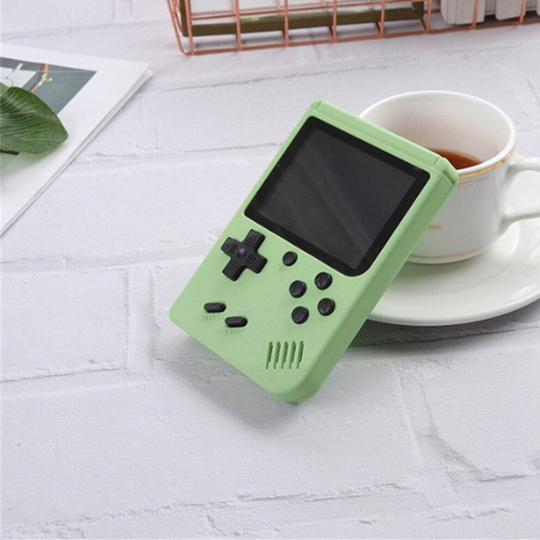 (Console- Green) USB Rechargeable Handheld Pocket Retro Gaming Console