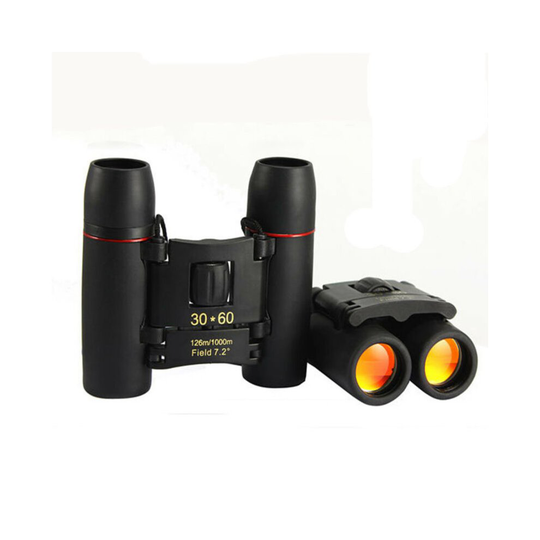 Foldable 30 x 60 Zoom Compact Binoculars