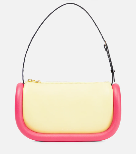 The Bumper Baguette leather shoulder bag