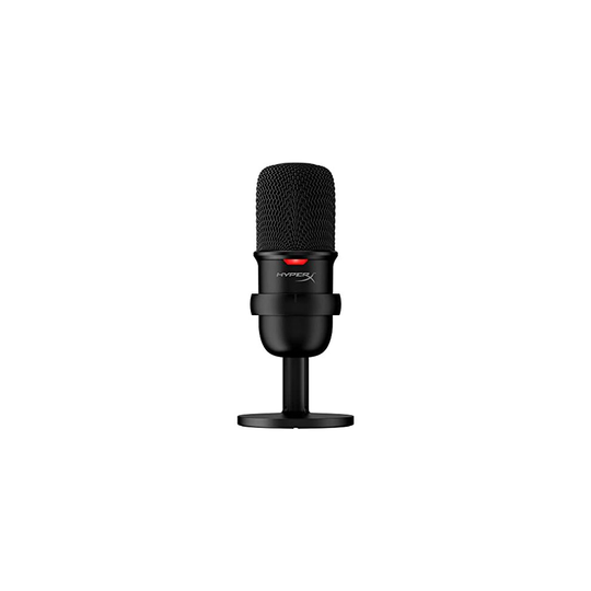 HyperX SoloCast USB Condenser Gaming Microphone, for PC, PS4, and Mac, Tap-to-mute Sensor, Cardioid Polar Pattern, Gaming, Streaming, Podcasts
