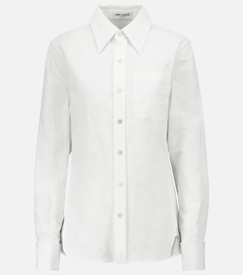 Cotton and linen shirt
