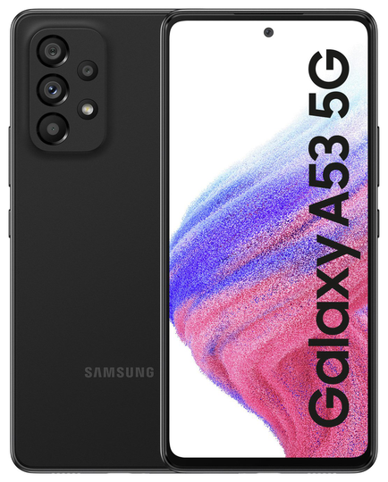 SIM Free Samsung Galaxy A53 5G 128GB Mobile Phone - Black