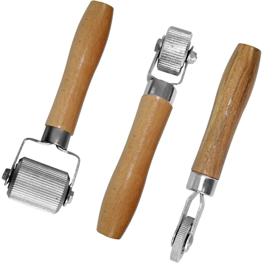 3pcs Car Sound Deadening Hand Roller Metal Sound Noise Insulation Tool