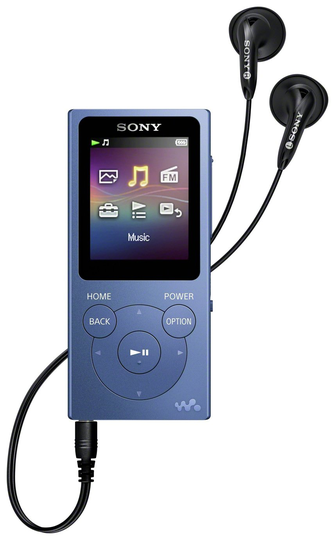Sony NWE394L 8GB MP3 player - Blue