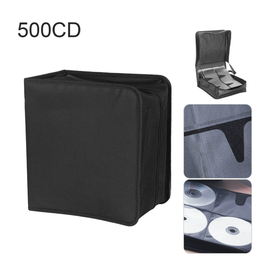 Disc Disk Carry Case Wallet Bag Storage Folder Ring Binder Portable