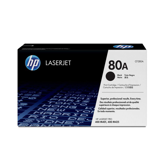 HP HP 80A Black Standard Capacity Toner 2.7K pages for HP LaserJet Pro M401/M425