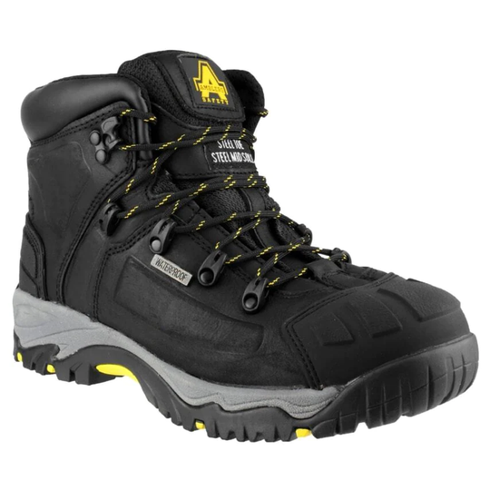 Amblers Safety FS32 Waterproof Safety Boots Black Size 3