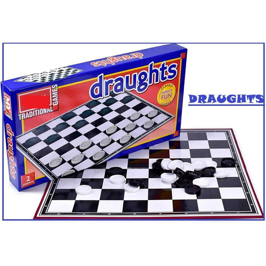 Draught Board Game For Xmas Party & Gift