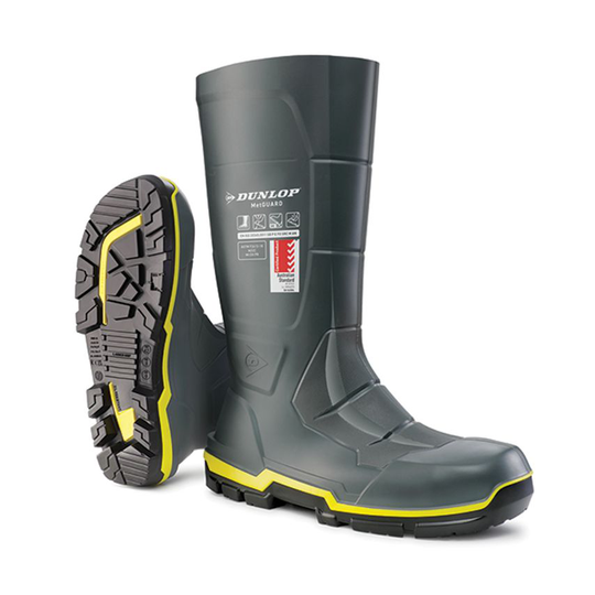 Dunlop Acifort Metguard Full Safety Grey Size 08 (42)
