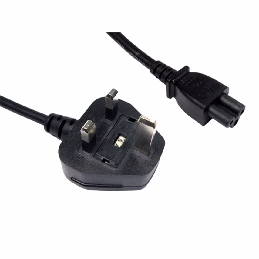 Cables Direct Cables UK Plug - C5 Mains Lead
