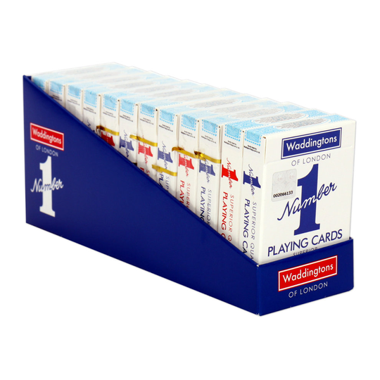 Waddingtons Classic No.1 Playing Cards 12 Pack