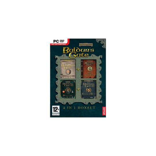 Baldurs Gate 4 in 1 Box Set Game PC