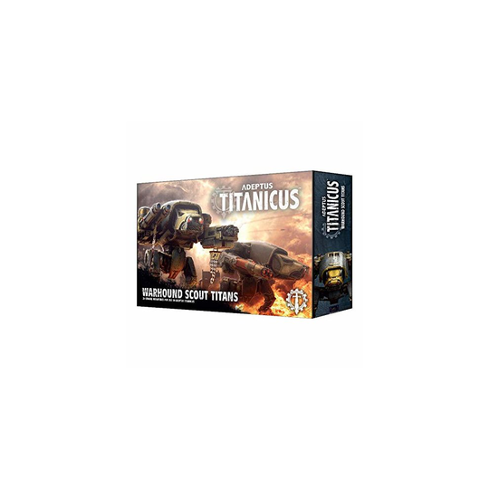 Games Workshop Warhammer 40,000 Adeptus Titanicus: Warhound Scout Titans