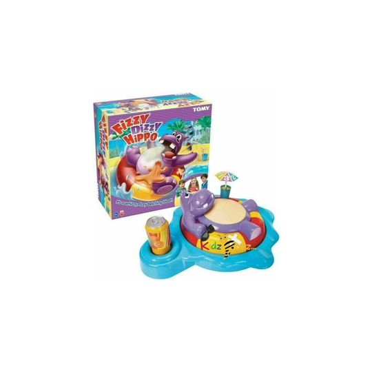 Fizzy Dizzy Hippo by Tomy Games 2-4 Players