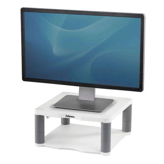 Fellowes Fellowes Premium Monitor Riser Platinum 91717