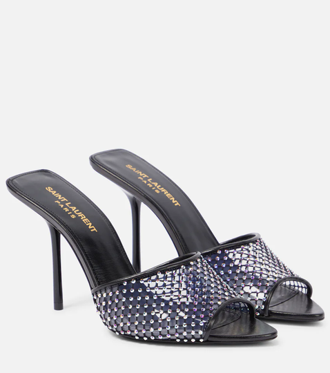 Luz embellished mules