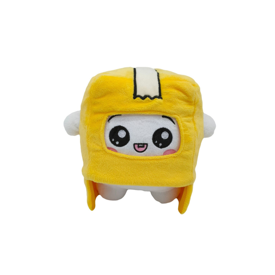 (1 BOXY 20cm/7.8in) Lankybox BOXY FOXY ROCKY Plush Toy Stuffed Doll