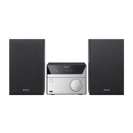 Sony CMT-SBT20 Bluetooth USB CD 12W Hi-Fi System