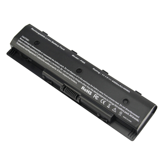 FUTUREBATT Laptop Battery for HP PI06 PI09 710416-001 710417-001 envy 15 17 TouchSmart Pavilion 14 15 17 Series 6 Cells 49Wh