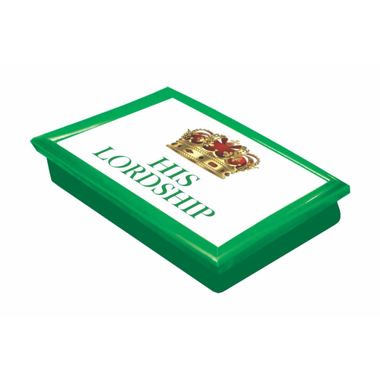 (His Lordship) Laptray Cushion Bean Bag Lap Tray Food Serving