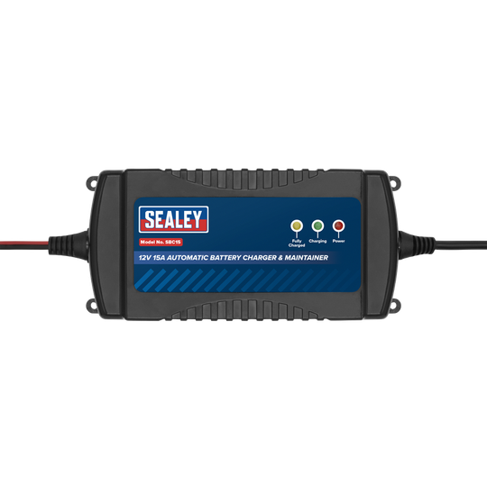 Sealey Battery Charger 12V 15A Fully Automatic