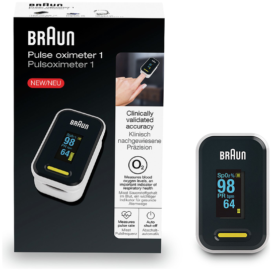 Braun YK-81CEU Fingertip Pulse Oximeter 1