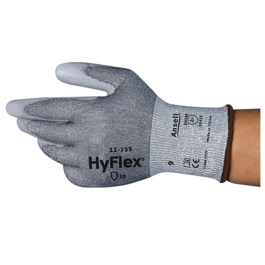 Ansell 11-755 CUT E PU PALM COATED GLOVES SIZE 11