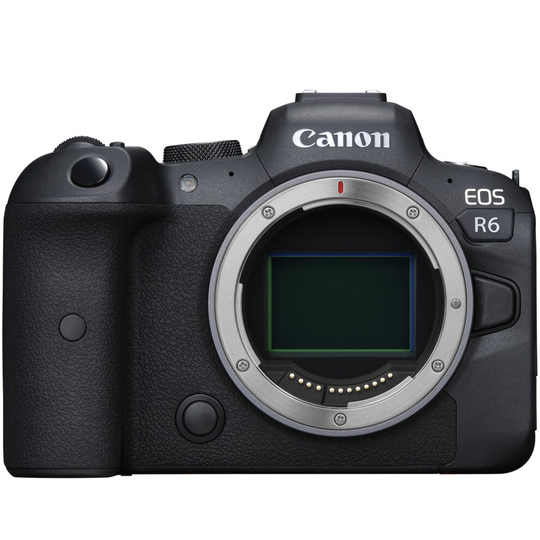 Canon EOS R6 Full-Frame Mirrorless Camera with 4K Video, Full-Frame CMOS Senor, DIGIC X Image Processor, Dual UHS-II SD Memory Card Slots, and Up to