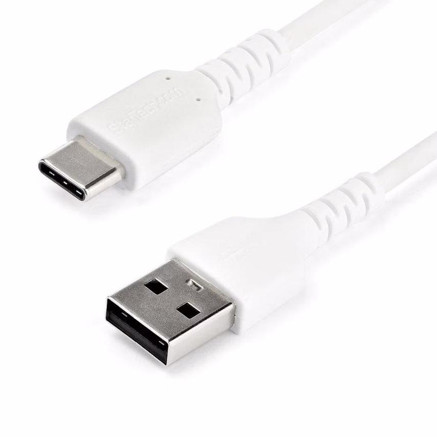 Startech 2m White USB 2.0 to USB C Cable 60W