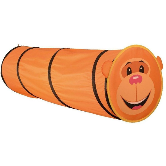 Kids Cheeky Monkey Pop Up Crawl Tunnel Tube Indoors/outdoors Play Tent Toy