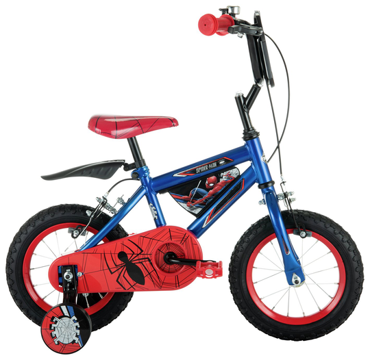Disney Marvel Spiderman 12 inch Wheel Size Kids Bike - Red
