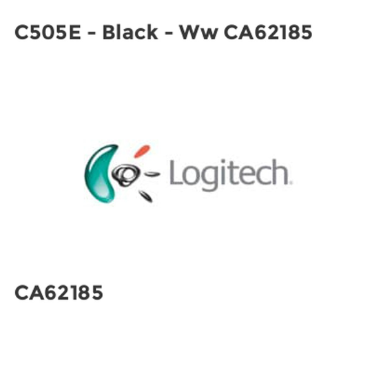 Logitech C505E - Black - Ww CA62185- you get 4