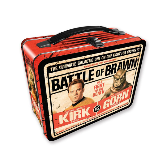 Star Trek Kirk vs Gorn Tin Carry All Fun Box