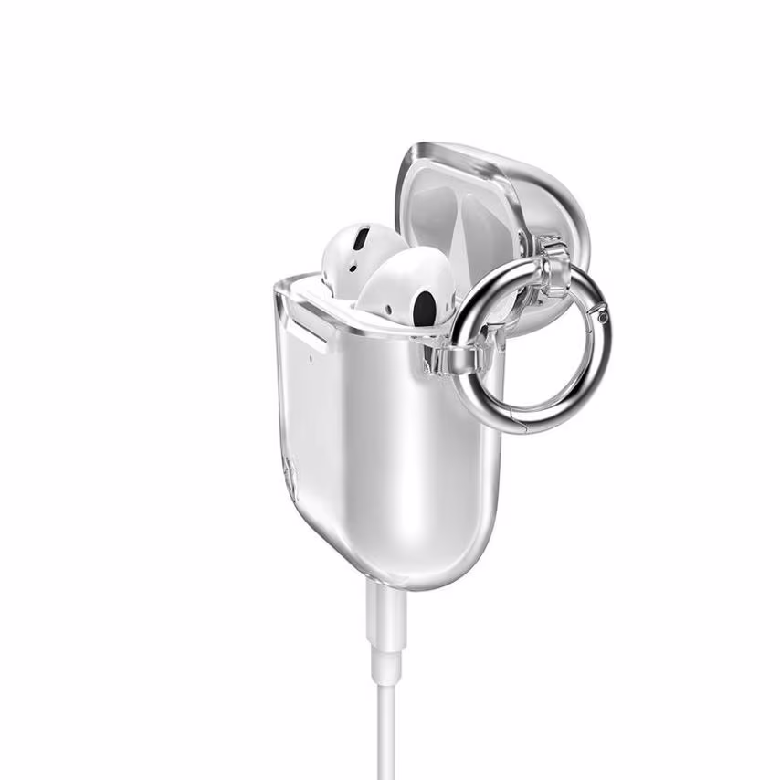 Speck Presidio Pro Apple Airpods Generation 1 and 2 Clear Case Scratch Resistant