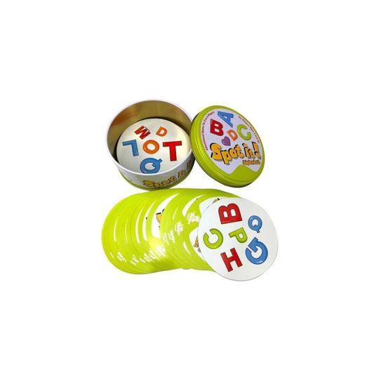 (Spot it ALPHABET) Spot it game card Family Game Boxed