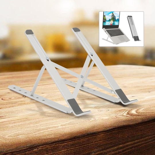 Portable Adjustable Laptop Stand Notebook Riser Holder Ergonomic