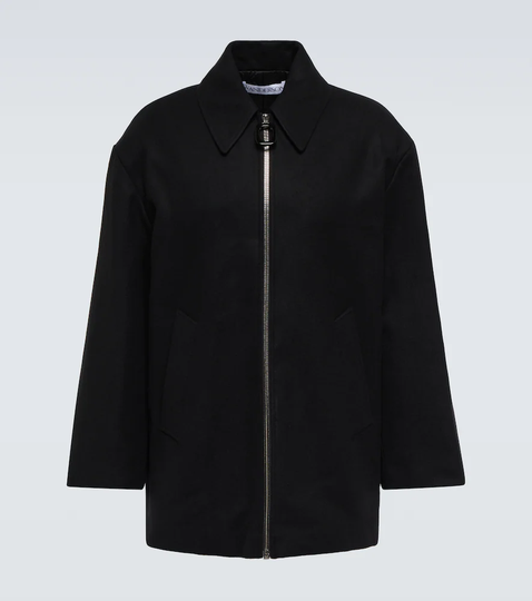 Wool-blend jacket
