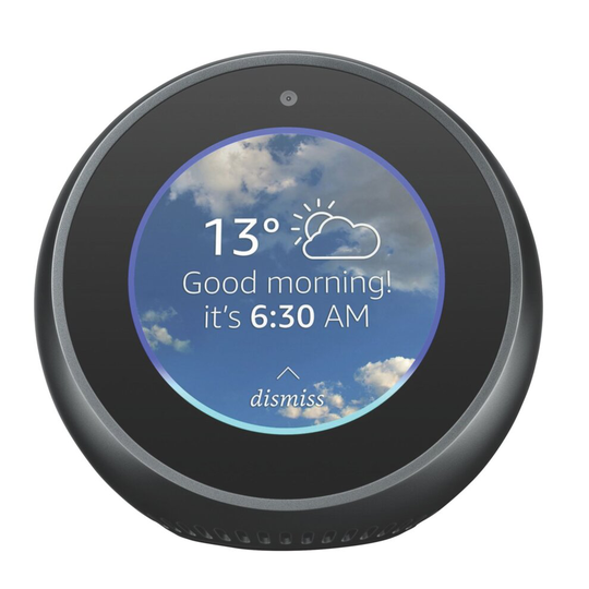 Amazon Echo Spot Voice assistant Black
