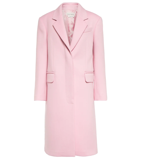 Wool and cashmere coat