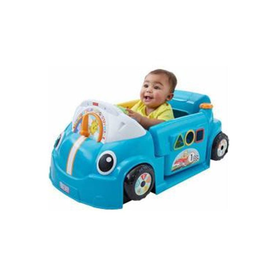 Fisher Price DJD09 Laugh & Learn Crawl Around Car, Blue