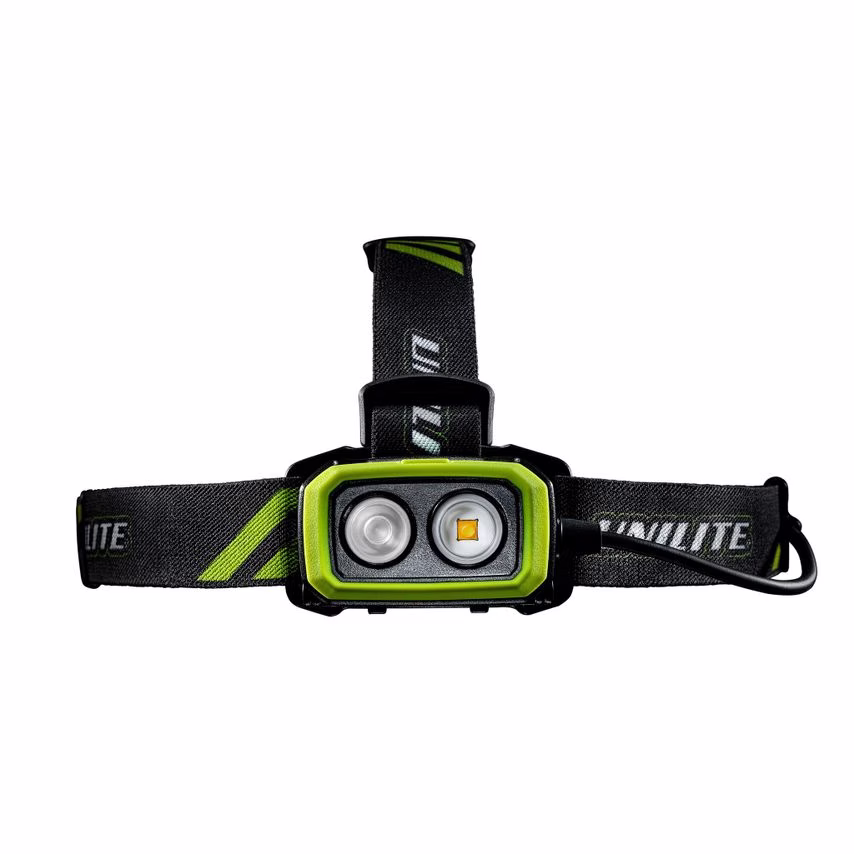 Unilite 680 Lumen Rechargeable Head Torch with Flood and Spot Beam